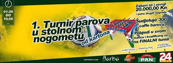 Kartonski stolni nogomet