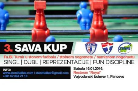 3. SAVA KUP (3. Turnir Fabi Pinero Lige)